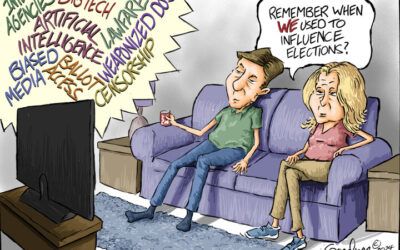 BS daily political cartoons: ALL CLEAR!!