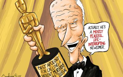 BS daily political cartoons: Biden wins an OSCAR