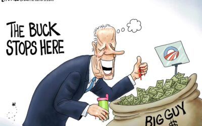 BS daily political cartoons: Biden, Our Time … until Harris takes over after 2024