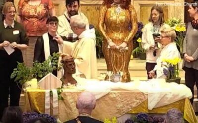Episcopal bishop tries to make a joke during LGBTQ-friendly ceremony… BIG mistake