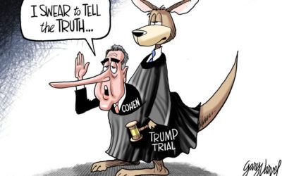 BS daily political cartoons: Why can’t Stormy be gagged?