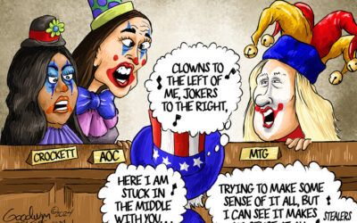 BS political cartoons of the week: ‘Clowns to the left of me, jokers to the right’