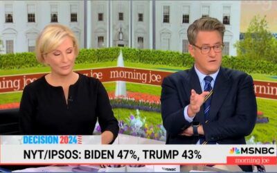 ‘Morning Joe’ host rages at NYT over polls showing Biden way behind Trump