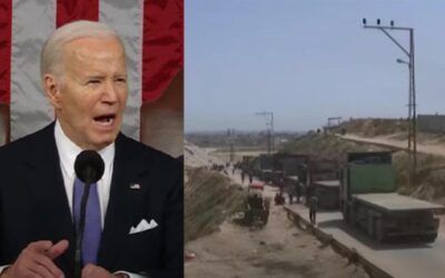 Who would have believed it? Aid coming through Biden’s Gaza pier already being stolen