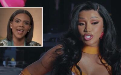 Vulgar rapper Cardi B defends porn as potential tool to ‘teach men’ after Candace Owens calls for ban