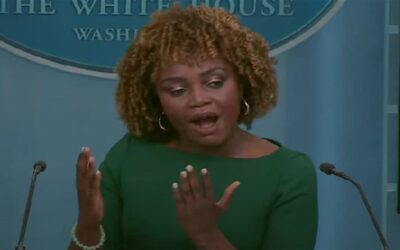 ‘We invite the team’: KJP gives vague response when asked if Harrison Butker is still invited to WH