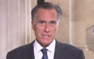 Mitt Romney takes cheap shot at fellow Republicans who showed up at Trump trial