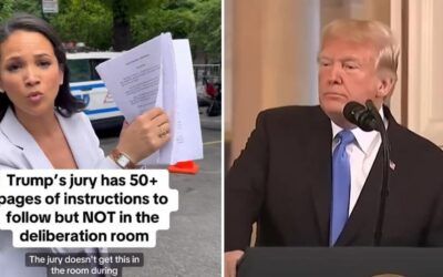 Trump jurors repeatedly ask judge to re-read instructions. But why does NBC journo have a copy, and not the jurors?