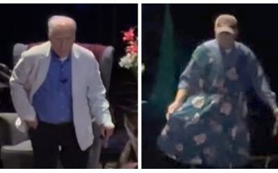 Iconic Richard Dreyfuss shows up to panel event in a dress jamming to Taylor Swift and THEN the weirdness happens!