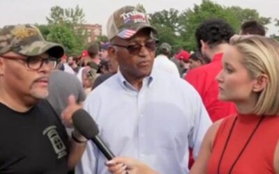 Reporter asking about Trump’s ‘racist rhetoric’ gets shut DOWN by Black, Latino supporters