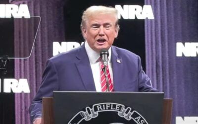 Trump tells ‘rebellious bunch’ at NRA he will call for Biden ‘drug test’ ahead of debate