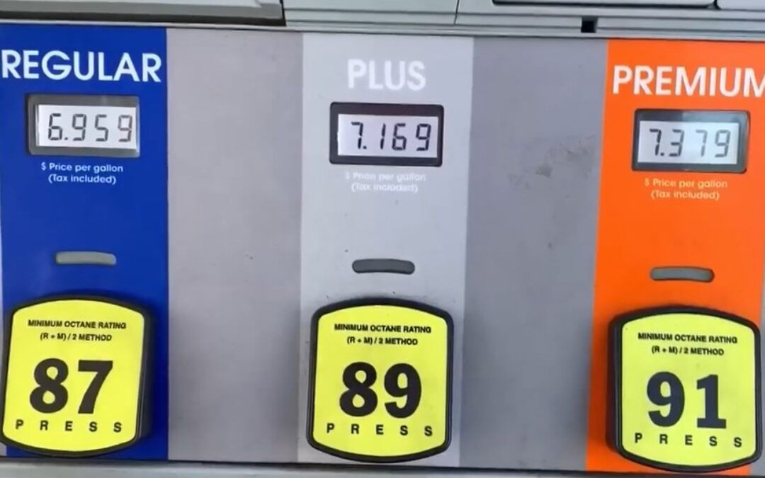 Gas prices declining, may rise after fall of Syrian government