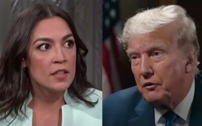 All about me AOC claims she fears Trump will throw her in jail if he wins
