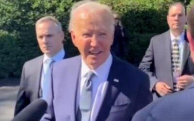 Biden insists he ‘didn’t do anything wrong’ when asked if he might end up like Trump. Classified documents, anyone?