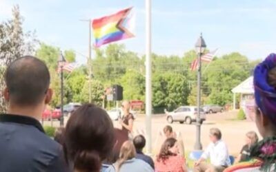 Dem town council refuses to fly ‘thin blue line’ flag for trooper, lowers Pride flag to half-mast instead
