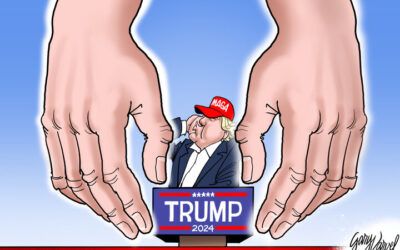 BS political cartoons of the week: But for the hand of God