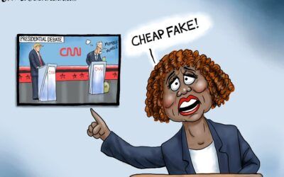 BS daily political cartoons: KJP tries to pass off CNN debate as a ‘cheap fake’