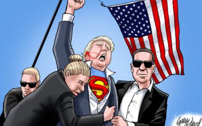 BS daily political cartoons: Faster than a speeding bullet …