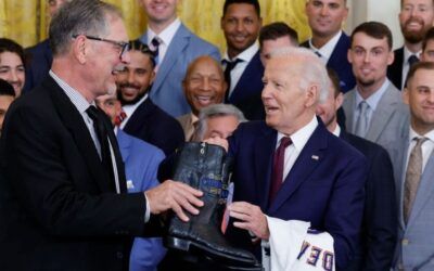 Biden uses truly archaic term during White House ceremony to honor MLB champs