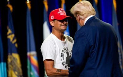 Kid Rock gives wonderful tribute to his mom before introducing Trump