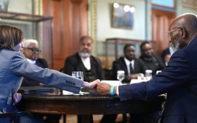 ‘What kind of Christian is she?’ Newsmax host calls out Kamala for twisted faith, church of leftism