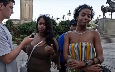 ‘Tries to get the black vote’: Voters outside DNC slam Harris’ record, say she ‘doesn’t give a f*ck’ about them
