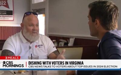 ‘I’m spending $500!’: Virginia voter vents about inflation under Biden-Harris admin on CBS