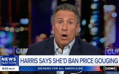 ‘We don’t have great talent in our politics’: Chris Cuomo roasts Kamala Harris over speech ‘mistake’