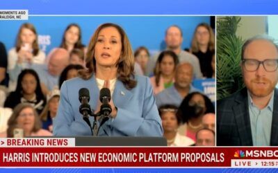 ‘What a difference’: MSNBC guest says voters are warming up to Dem ticket’s economic plan after dumping Biden