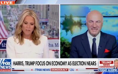 ‘Radioactive waste for voters’: Kevin O’Leary says Kamala Harris ‘has to get rid of Biden’ to win over americans