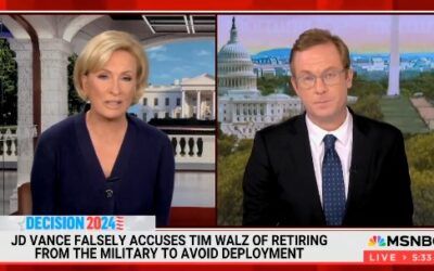 ‘Morning Joe’ hosts claim Republicans trying to ‘Swift Boat’ Tim Walz
