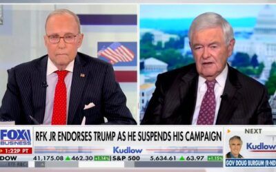 Newt Gingrich says RFK Jr. dealt ‘real blow’ to Dems, calls him ‘natural ally’ of Trump