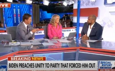 ‘Are we to buy that?’: Fox News’ Bill Hemmer confronts Harris campaign official about excuse for Biden’s late speech