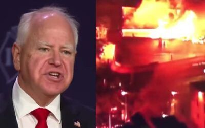 Tim Walz begs firefighters for support after letting Minneapolis burn