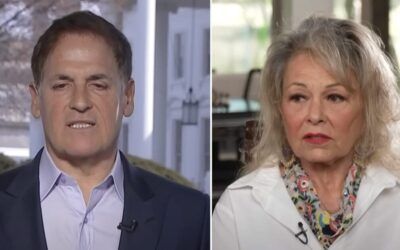 Roseanne Barr ‘fact-checks’ Mark Cuban over his take on Kamala Harris veep choice
