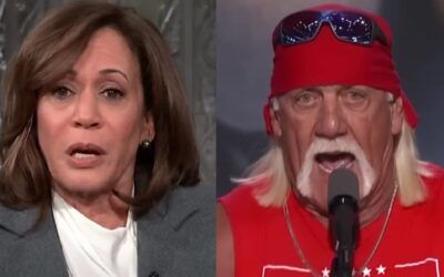 Hulk Hogan jokes about body slamming Kamala and humorless leftists go berserk