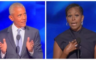 Obamas at DNC: Michelle ‘suspicious of folks who take more than they need,’ Barack goes with di*k jokes