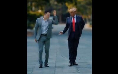 Musk tops all trolling levels with retweet dance video of him and Trump