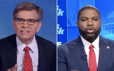 ‘Now that you’re done yelling at me’: Byron Donalds silences Stephanopoulos tantrum on Kamala’s racial identity