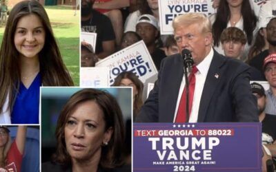 Trump in Atlanta: ‘Kamala Harris should be begging Laken Riley’s family for forgiveness’
