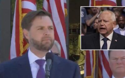 ‘Absolutely shameful’: JD Vance hits Walz for ‘stolen valor,’ stories about ‘abandoning’ his Natl. Guard unit