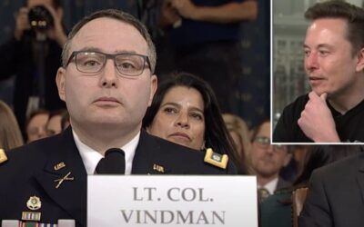 Tough-talking Vindman rips ‘free speech absolutists weirdos,’ says Elon Musk should be ‘nervous’