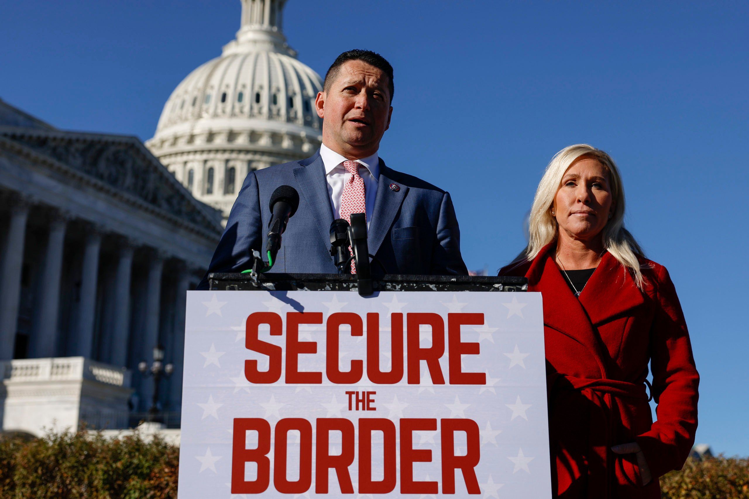 House Republicans Hold News Conference On Border Security