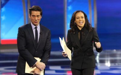 Critics pan ABC moderator’s excuse for fact-checking ONLY Trump; network denies feeding Harris questions