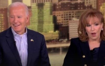 Biden pretends to kill bug when Whoopi Goldberg compares Trump to one following second assassination attempt