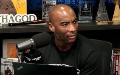 ‘That’s not true’: Charlamagne clashes with caller over whether Harris is worse at answering questions than Trump
