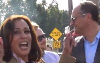 Kamala Harris caught chanting ‘down with deportation’ in unearthed video