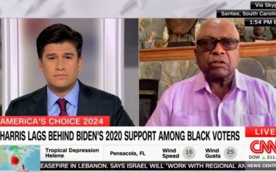 CNN host asks Jim Clyburn if Harris’ declining support from young black voters spells trouble for Dem ‘coalition’