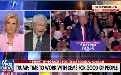 Newt Gingrich lists reasons why Trump feels ‘he has real chance’ to flip major blue state red