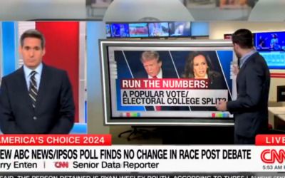 CNN’s Harry Enten warns Harris currently in polling ‘danger zone’